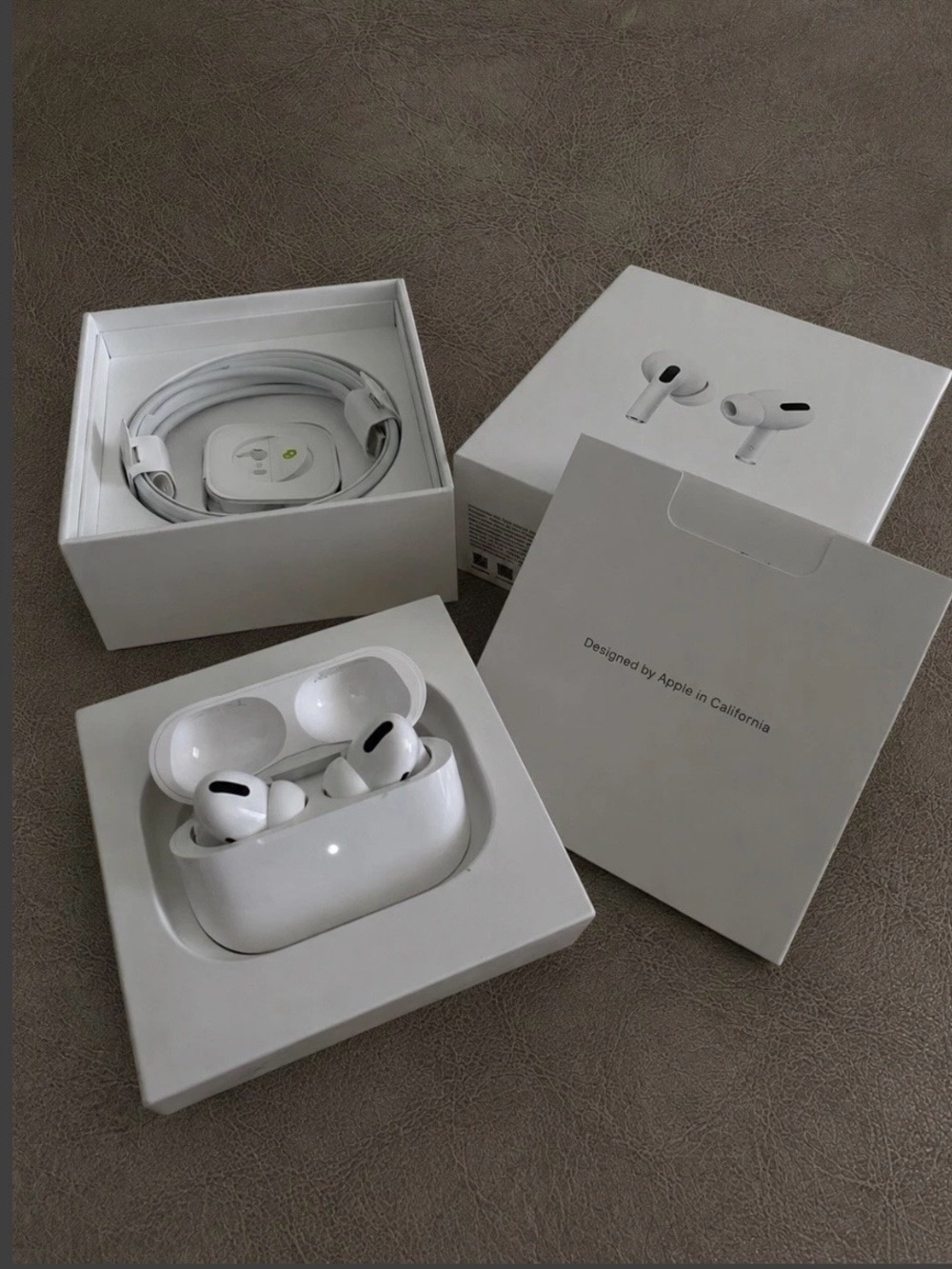 Apple AirPods Pro 3s (White) with Charging Case and Packaging ANC